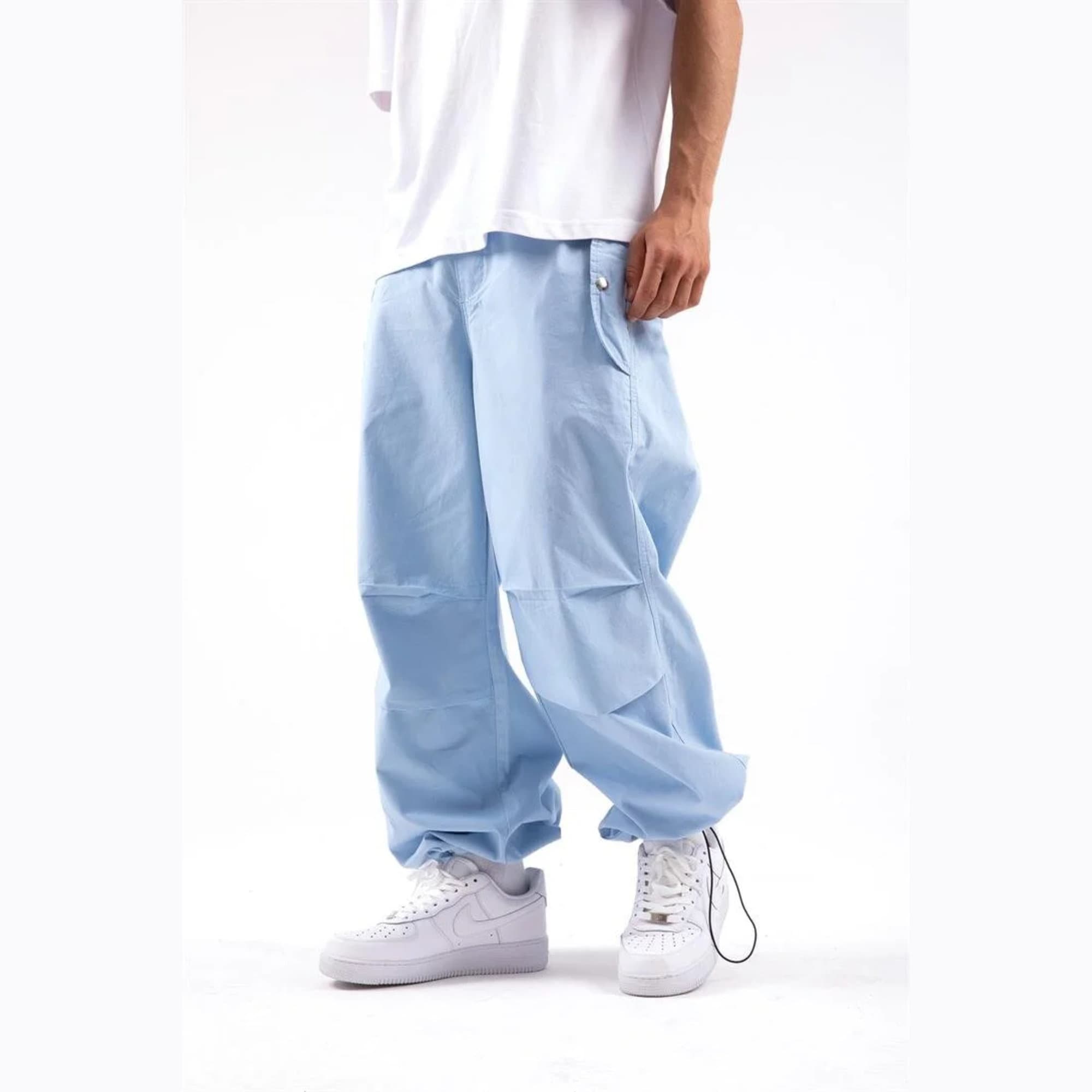 Parachute Pants - Blue – Trendy and Tipsy