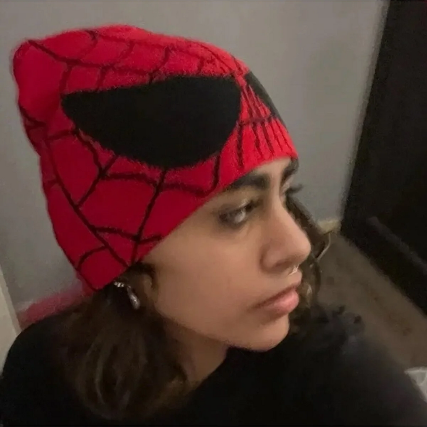 Spider Web Beanie