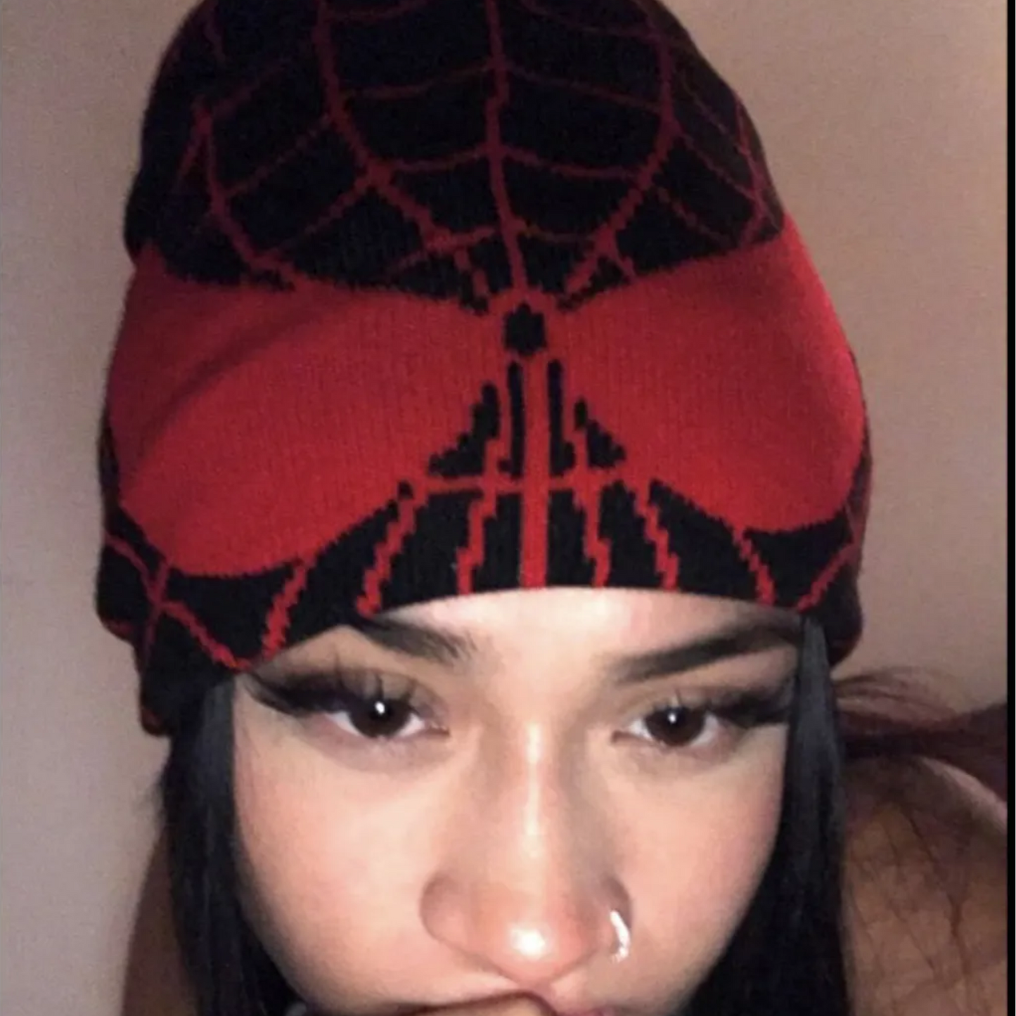 Spider Web Beanie