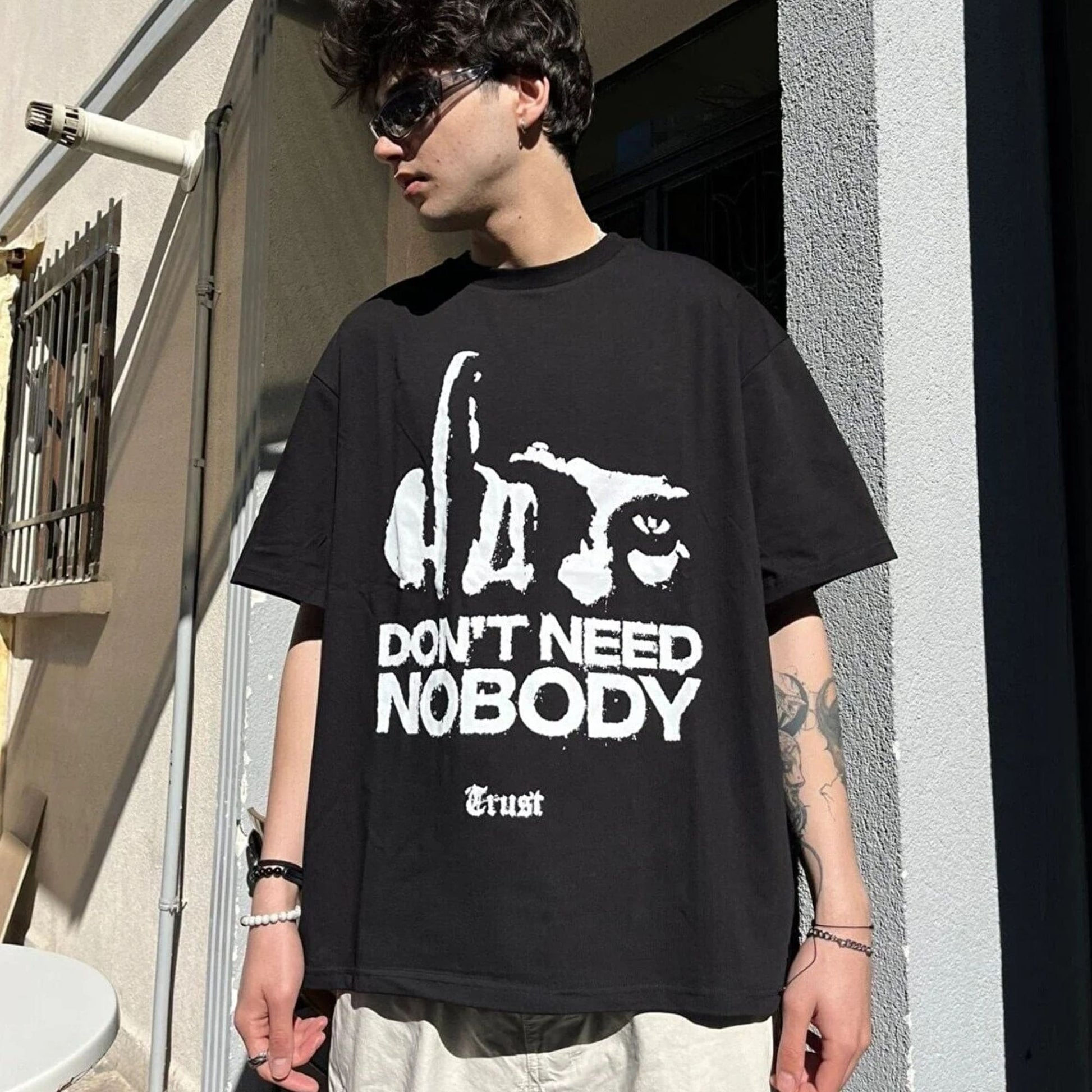 streetwear graphic tshirt