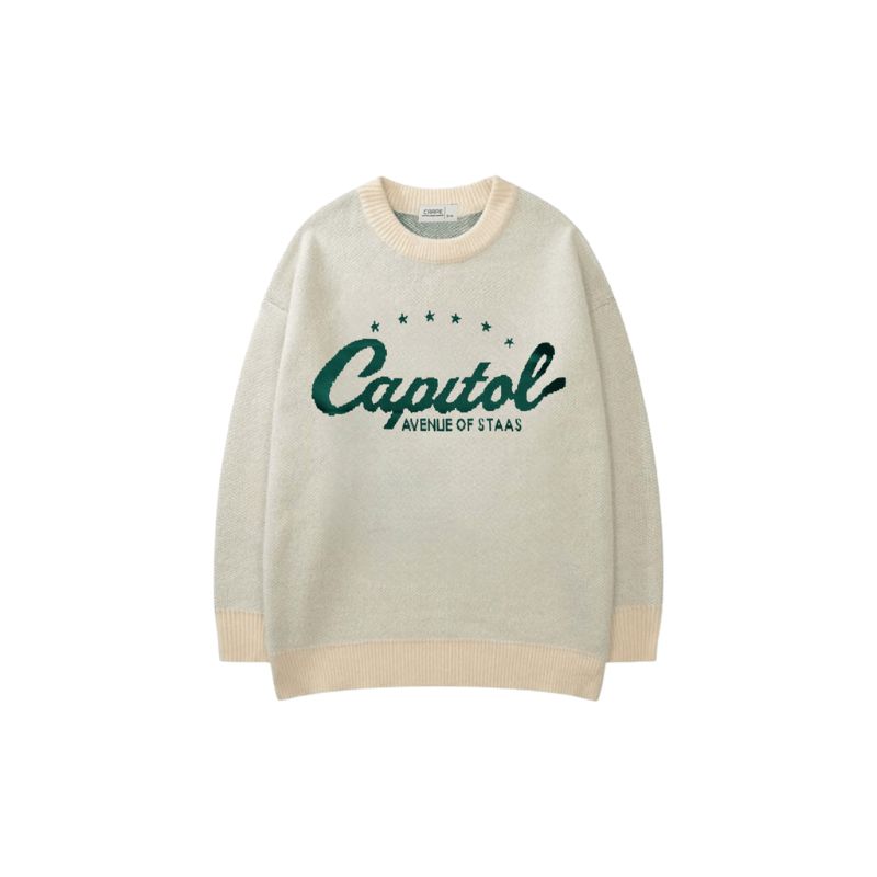 Capital sweater