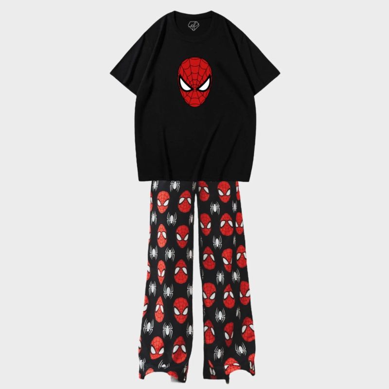 spiderman pajama set